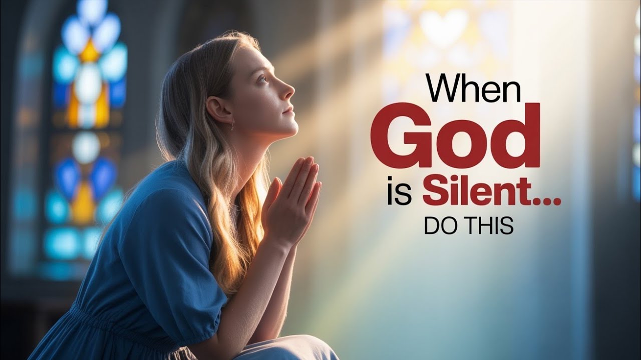 WHEN GOD IS SILENT, DO THIS..........