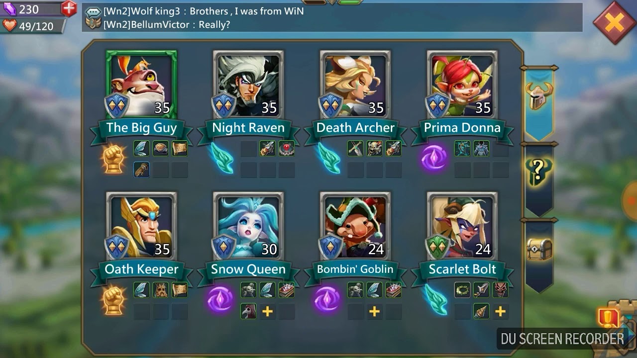 Lords Mobile Ep.4 Hero Leveling