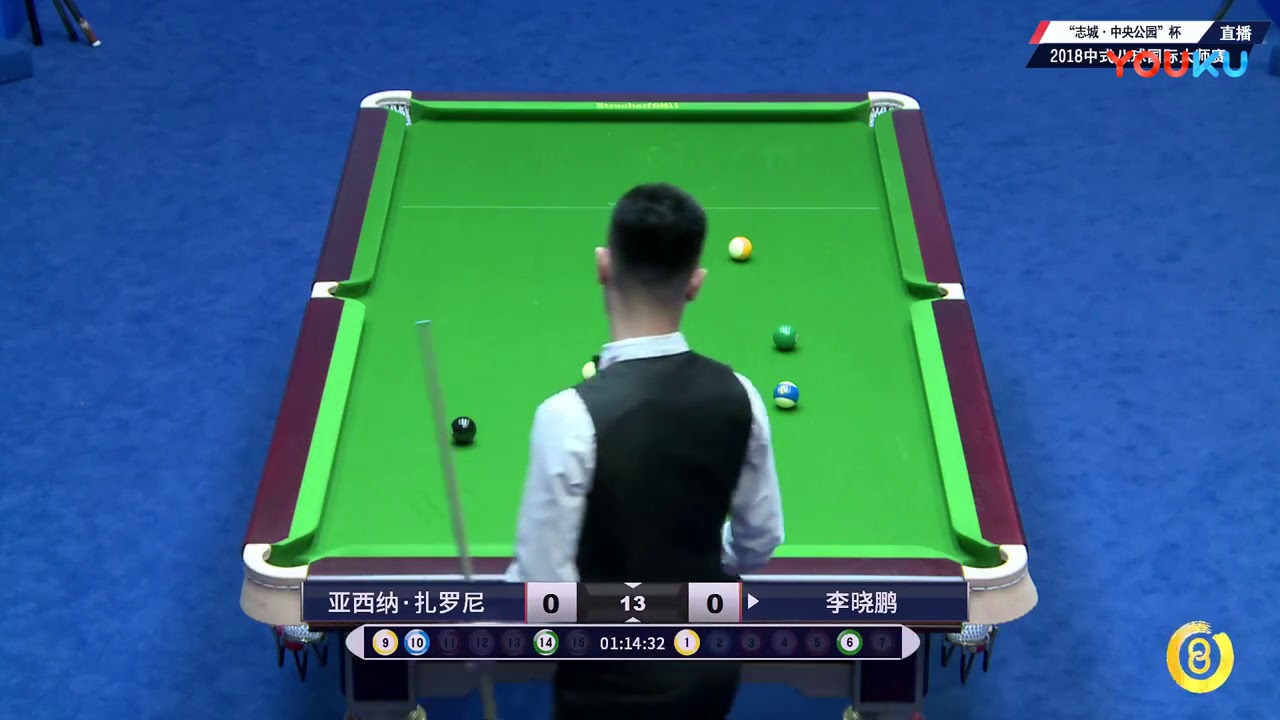 Yassine Zaraoni (MOR) VS Li Xiaopeng - World Chinese 8 Ball Masters Tour 2018-2019 Stop 2 Siping