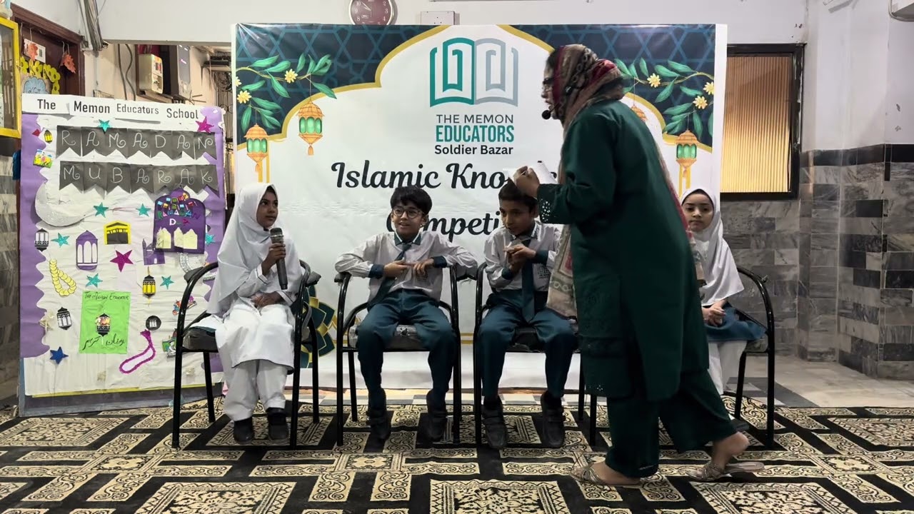 🕌📚 Islamic Knowledge Competition | Class 2 | The Memon Educators – Soldier Bazar Campus ✨