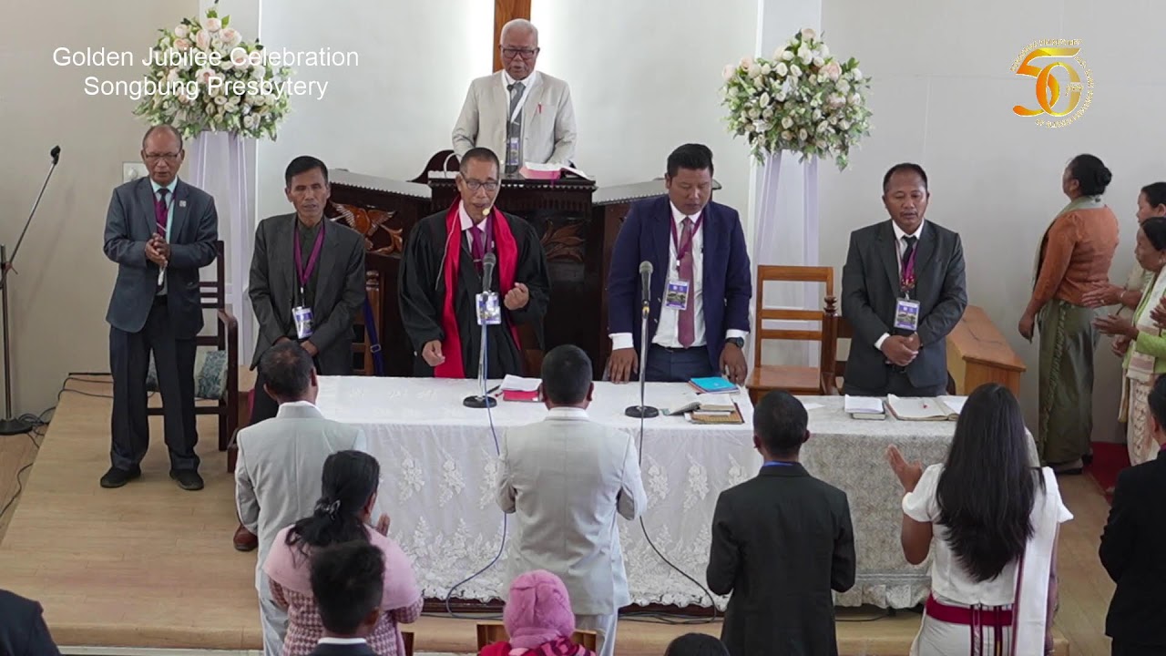 Ordination Service | Sunday Jingkah  Kikhop | Golden Jubilee Kikhop