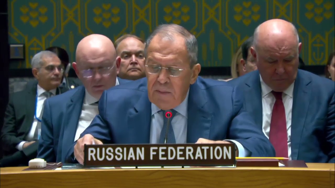 Sergey Lavrov addresses UN Security Council Open Debate 20 Sept 2023