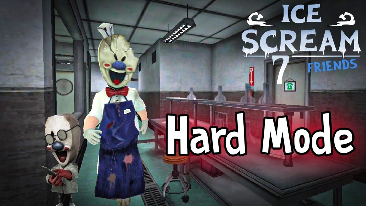 Ice Scream 7 In HARD MODE Full Gameplay
