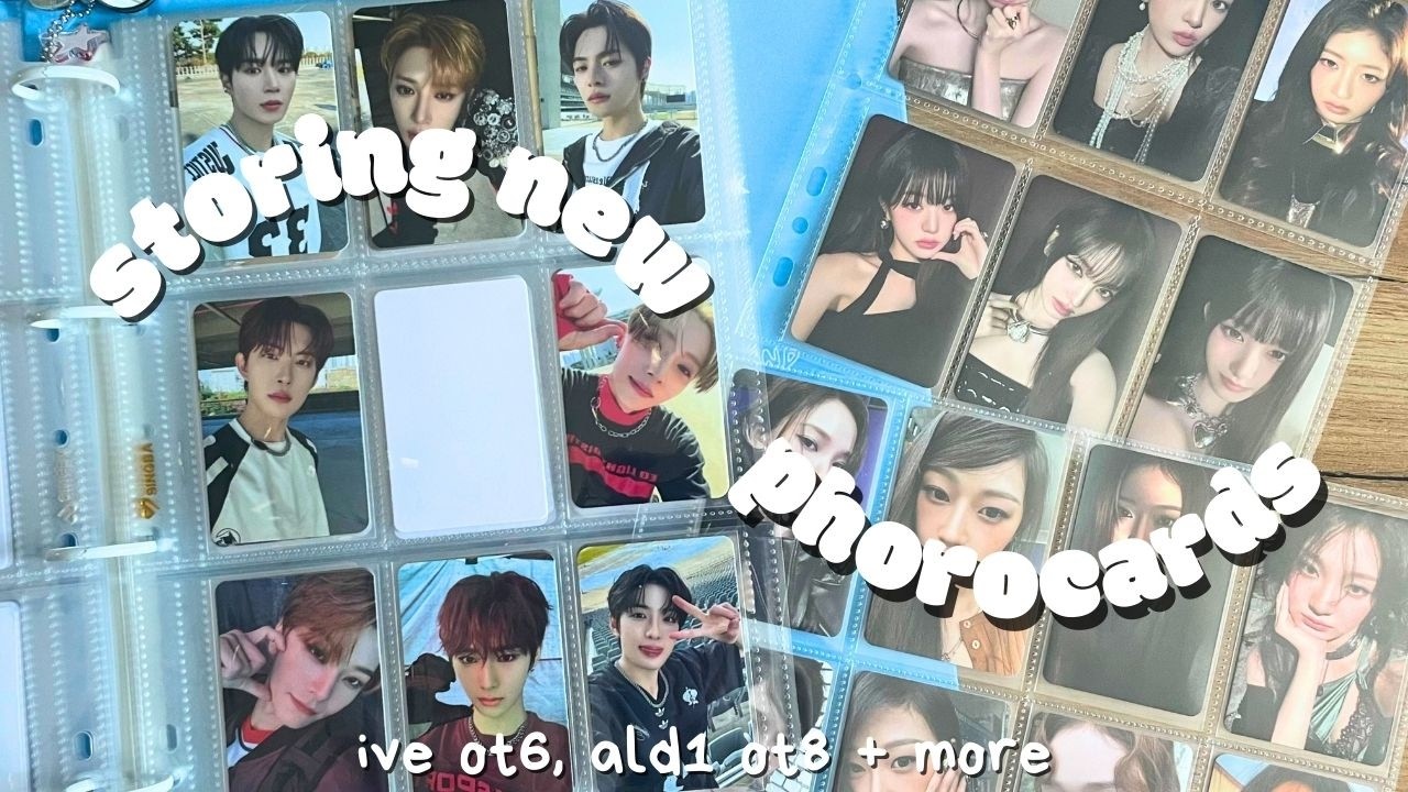 ♡ Сортировка 250+ к-поп фотокарт #35 ♡ ald1 ot8, ive ot6, aespa, enhypen + more ♡
