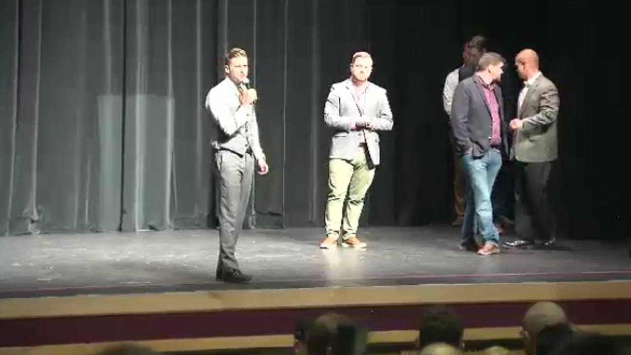 Protesters at Richard Spencer's speech at UF