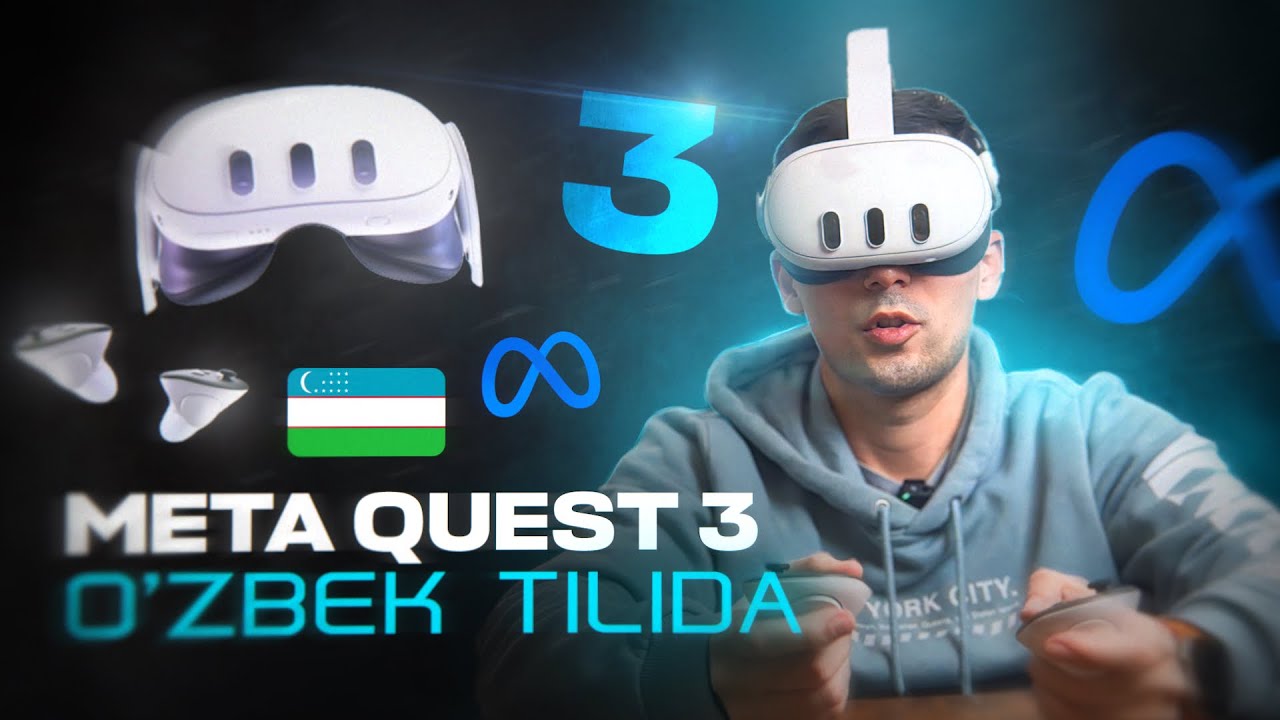 Meta Quest 3 ni maqtaganlar uchun obzor ( Unboxing )