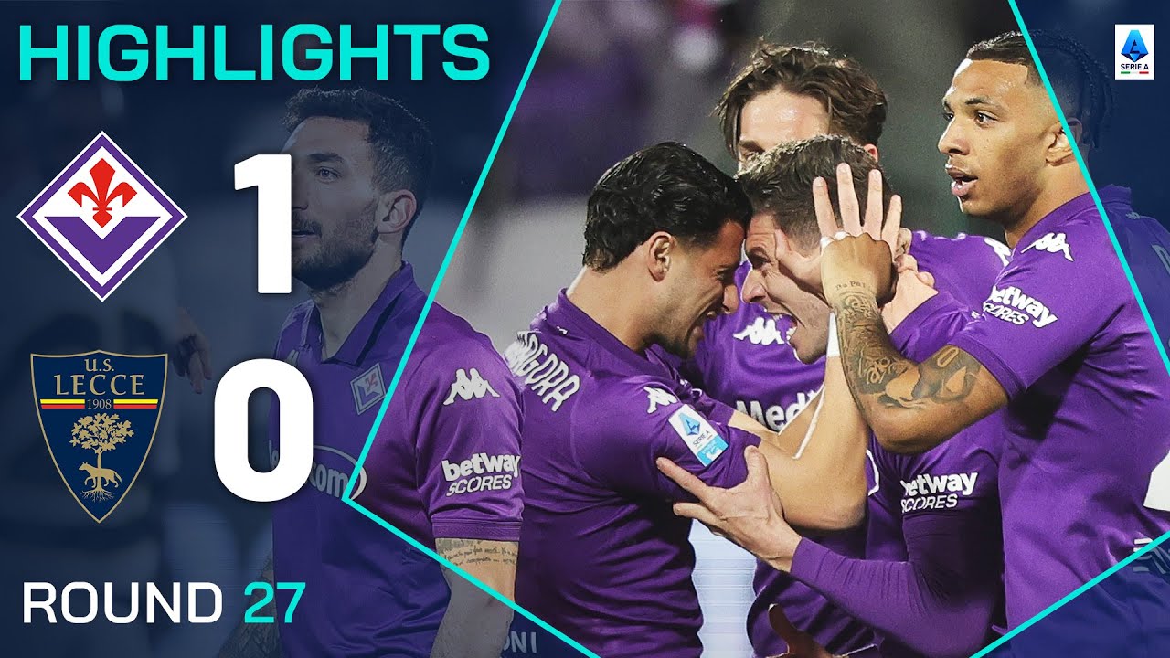 FIORENTINA-LECCE 1-0 | HIGHLIGHTS | Early Gosens Winner For La Viola | Serie A 2024/25