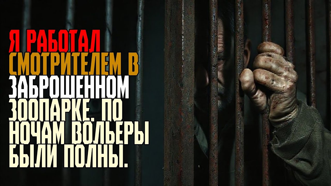 Я РАБОТАЛ СМОТРИТЕЛЕМ В ЗАБРОШЕННОМ ЗООПАРКЕ  По ночам вольеры были полны