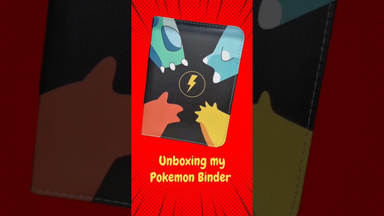 Unboxing my Pokemon Binder 