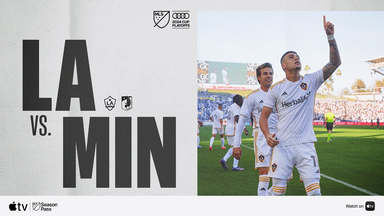 LA Galaxy vs. Minnesota United | 8-Goal Thriller! | Audi 2024 MLS Cup Playoffs