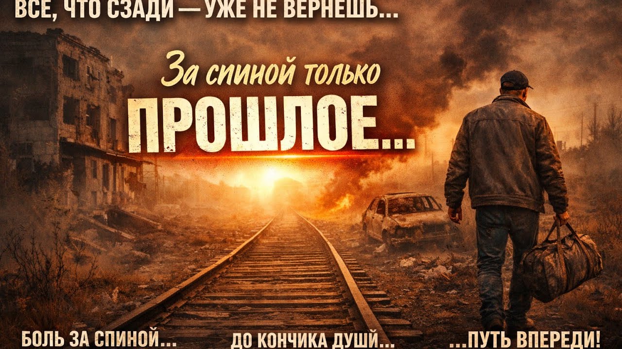 ДУШЕВНЫЙ ШАНСОН | ЗА СПИНОЙ ТОЛЬКО ПРОШЛОЕ - до слёз #music #русскийшансон #top 