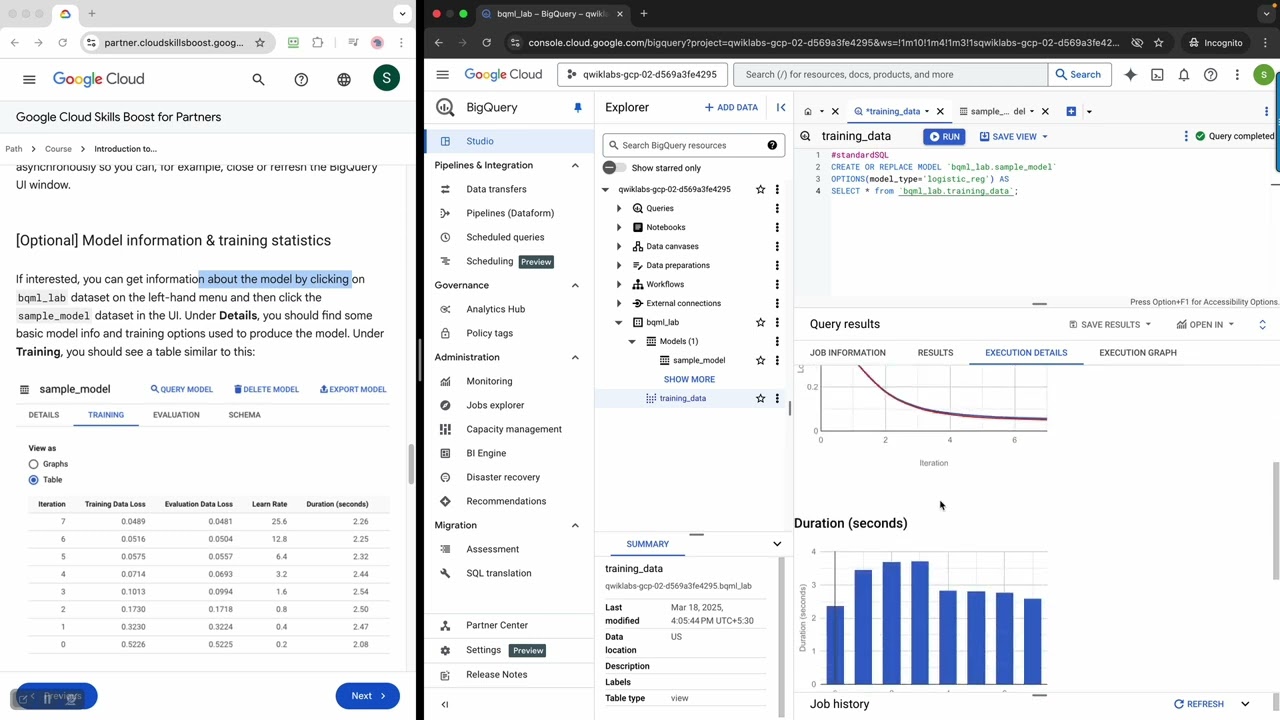 Predict Visitor Purchases with BigQuery ML