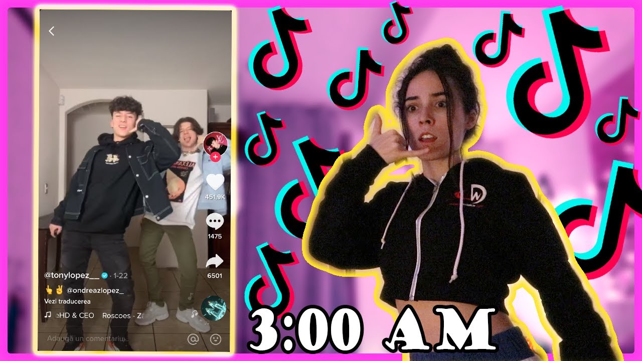 INVAT DANSURI DE PE TIKTOK LA 3 DIMINEATA!!!