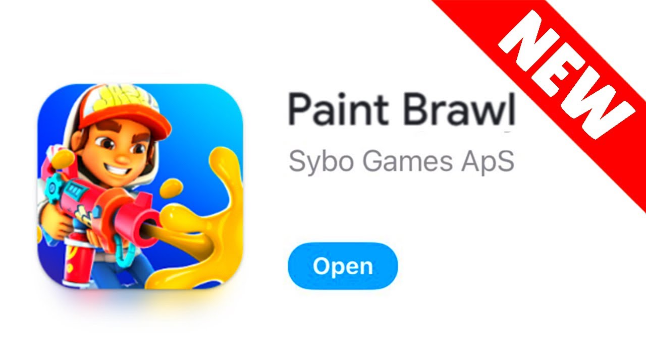 NUOVO GIOCO di SUBWAY SURFERS??? PAINT BRAWL...