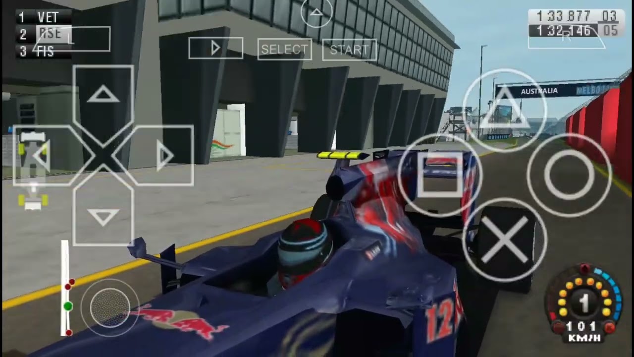 f1 2009 psp, carrera final, modo trayectoria intentando conseguir algún punto