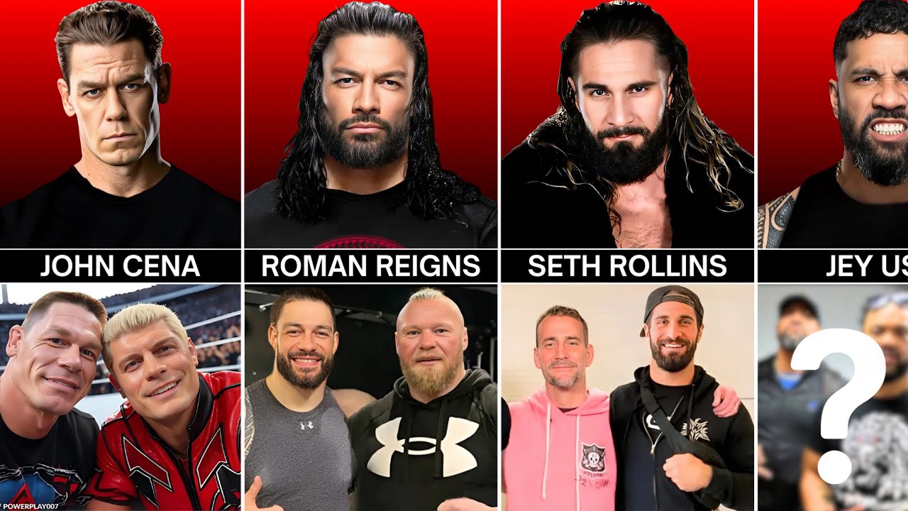 WWE Superstars And Their Real Life Close Friends | wrestlinginc