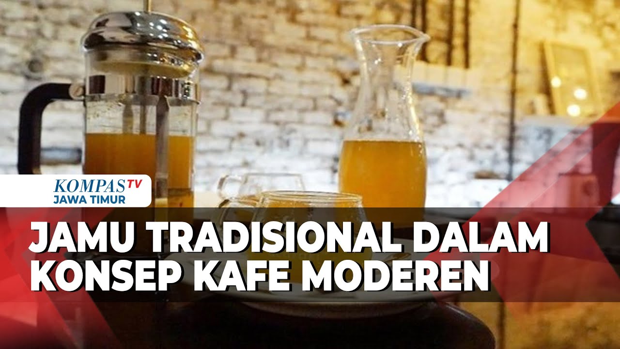 Kafe Moderen di Surabaya Suguhkan Minuman Kesehatan Jamu Herbal Tradisional