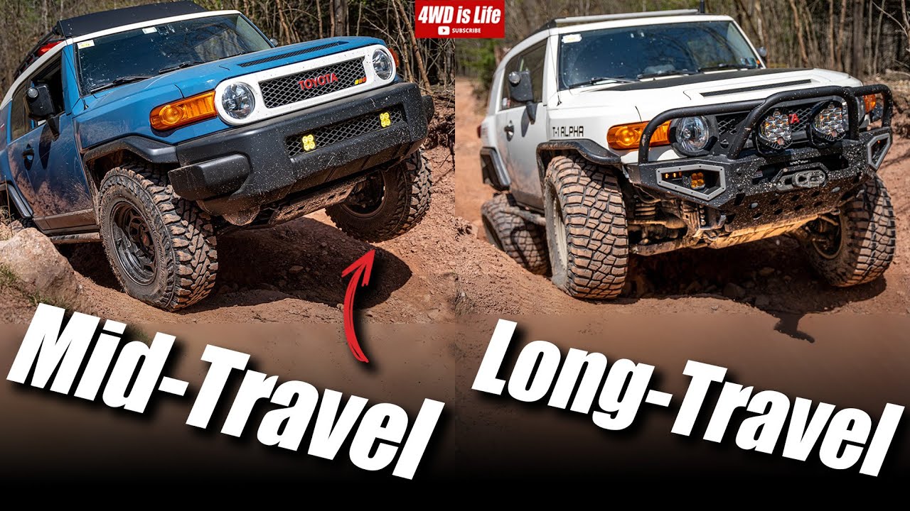 TOYOTA Long-Travel и Mid-Travel — сравнение внедорожных характеристик