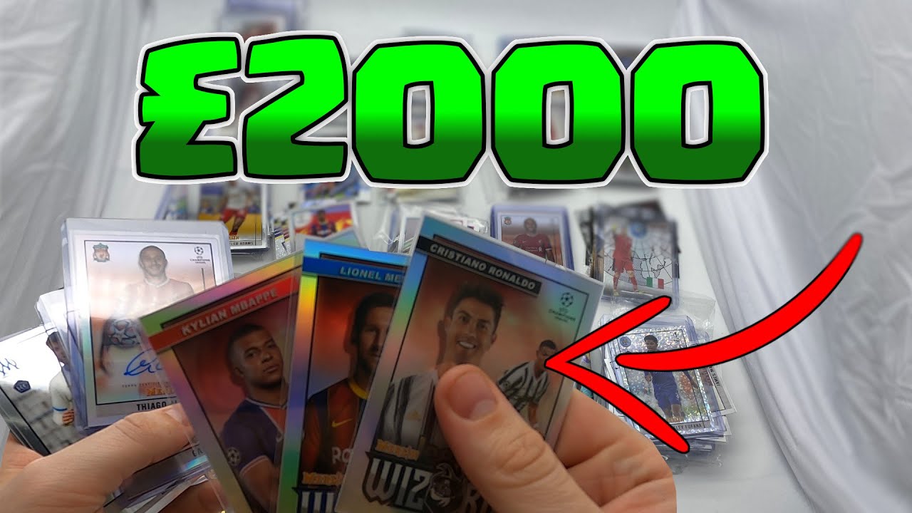 £2000 Bundle Of Football Cards Found At Car-boot Sale...