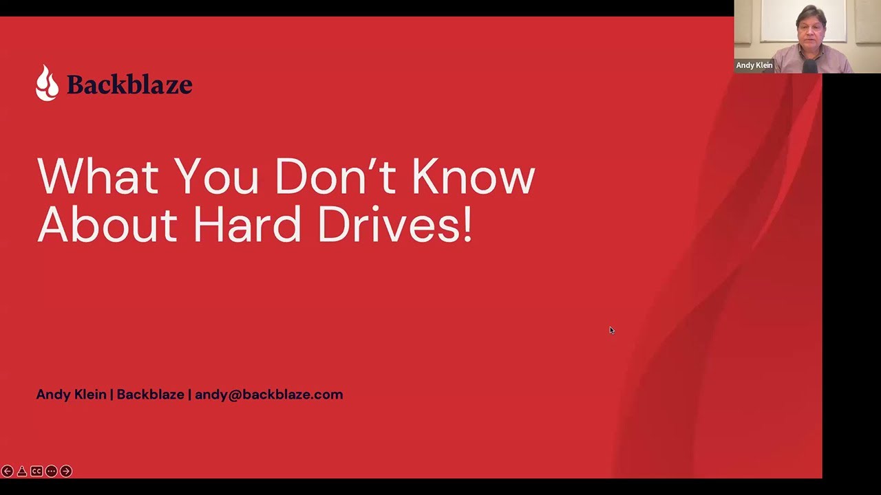 2022-03-09 CERIAS - What You Don't Know About Hard Drives!