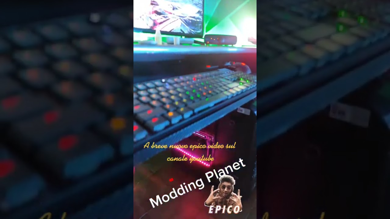 Postazione Gaming Modding Planet 2023