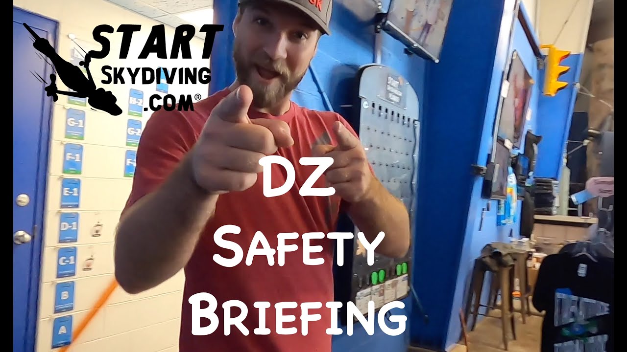 DZ Safety Briefing Video (for Licensed Skydivers)