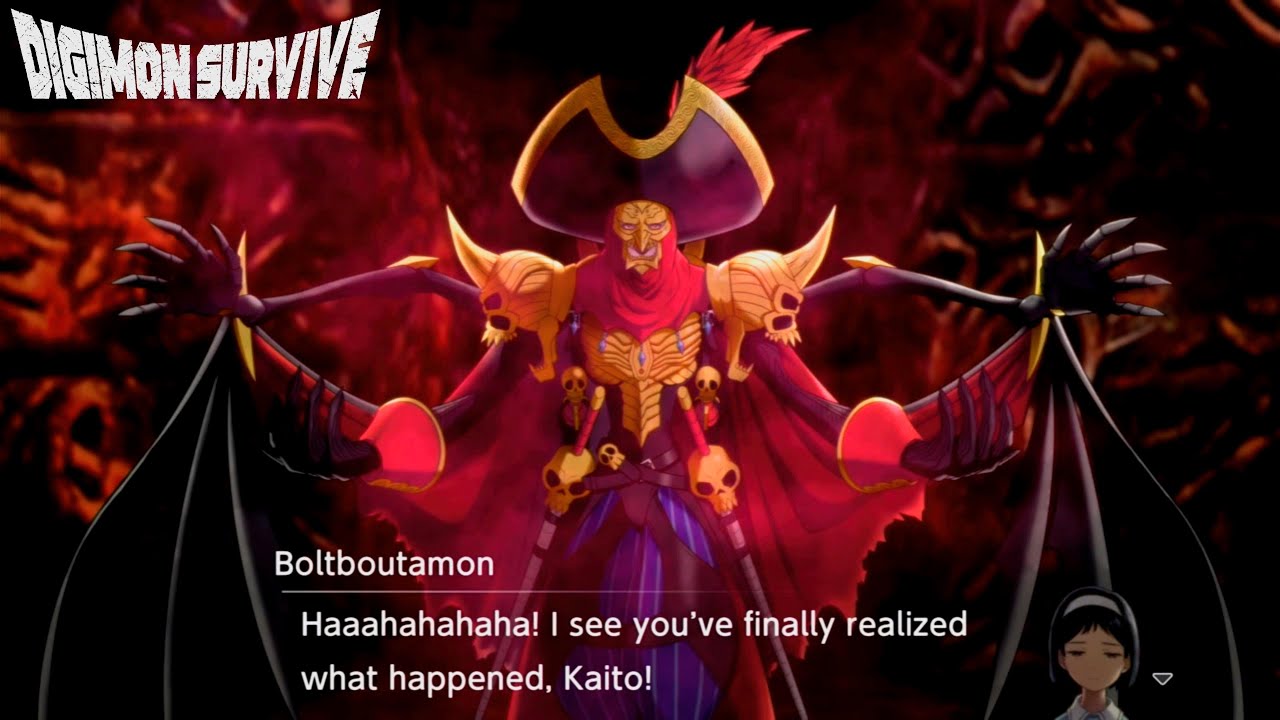 Digimon Survive - Boss fight Boltboutamon power of maiden & Path of the Depths Pt 12 - Switch