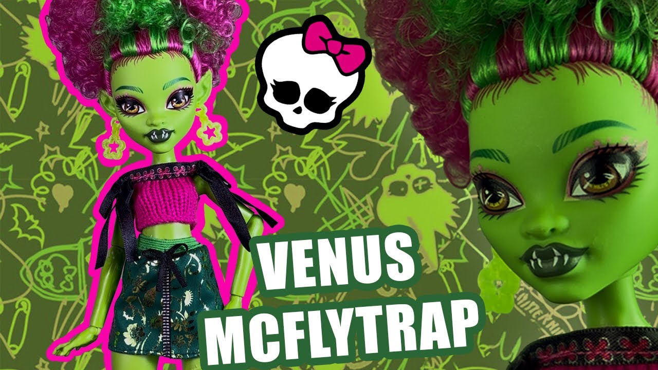 ¡HERMOSA! 😍 | Muñeca Venus McFlytrap Self-Scare Secrets de Monster High G3 ¡Unboxing y revisión! 💚🩷✨