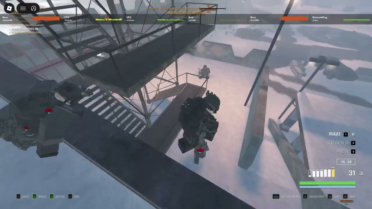 [BRM5] 4 man fort ronograd raid via the sewer