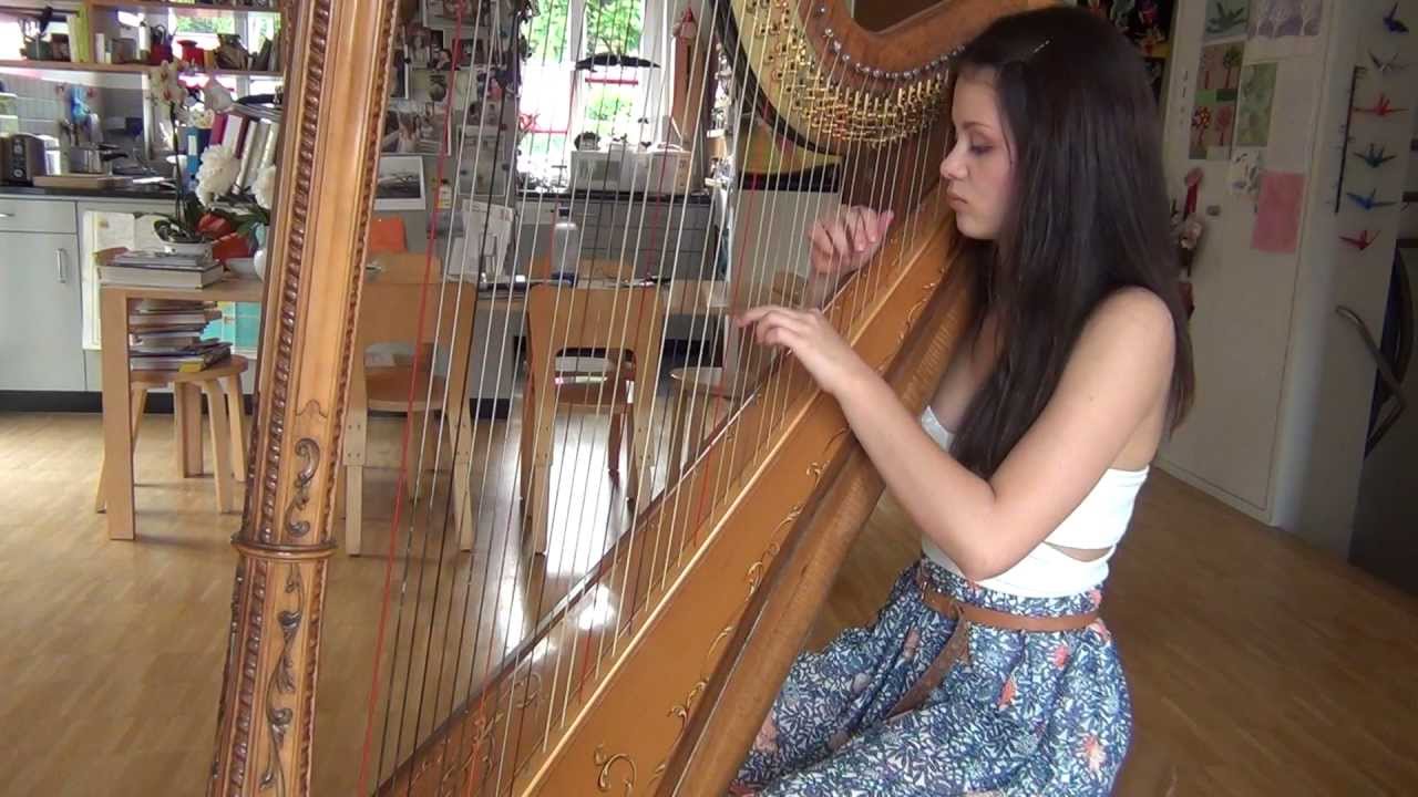Let Her Go - Passenger (Harp Cover)