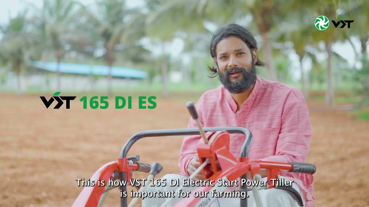 Revolutionize your farming with VST Electric Start Power Tiller
