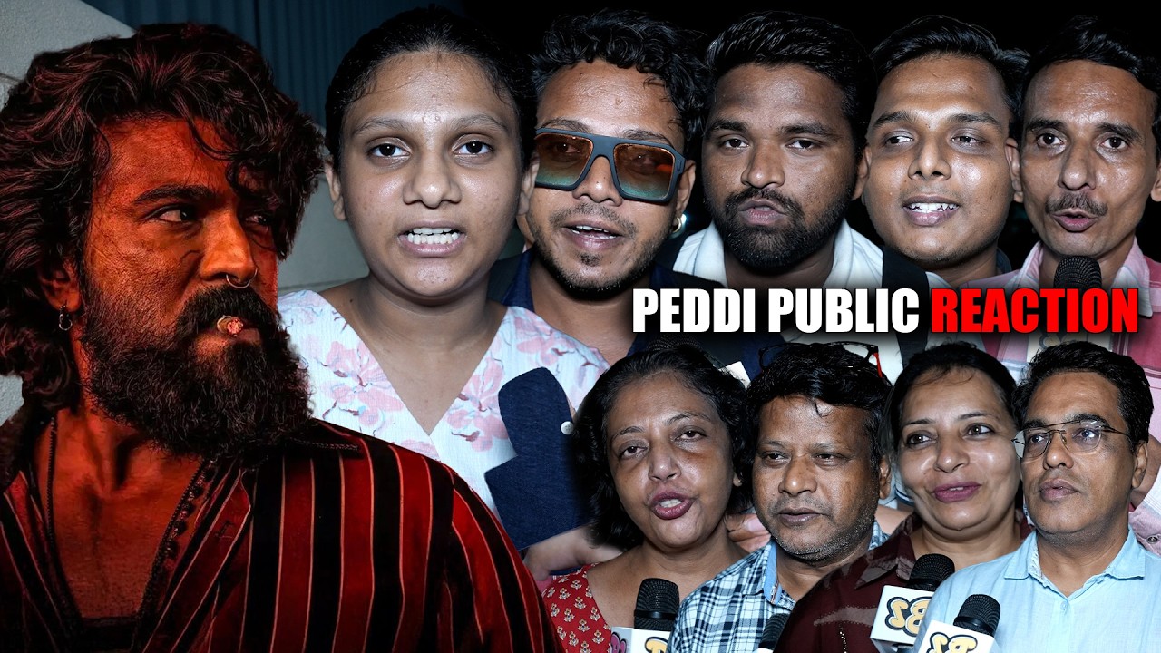 PEDDI PUBLIC REACTION | Ram Charan | Janhvi Kapoor | Ravi Kishan