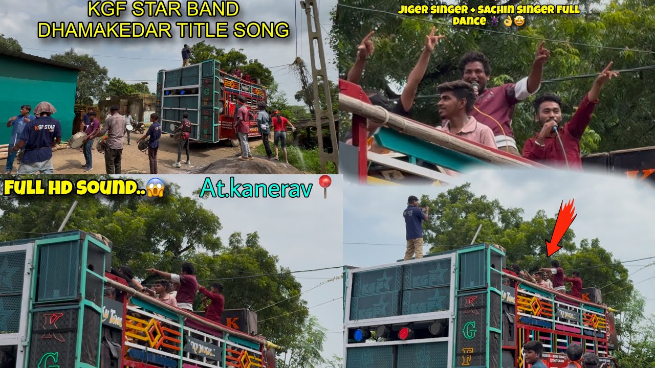 KGF STAR BAND 😍DHAMAKEDAR 😱TITLE SONG 🥰at.kanerav📍