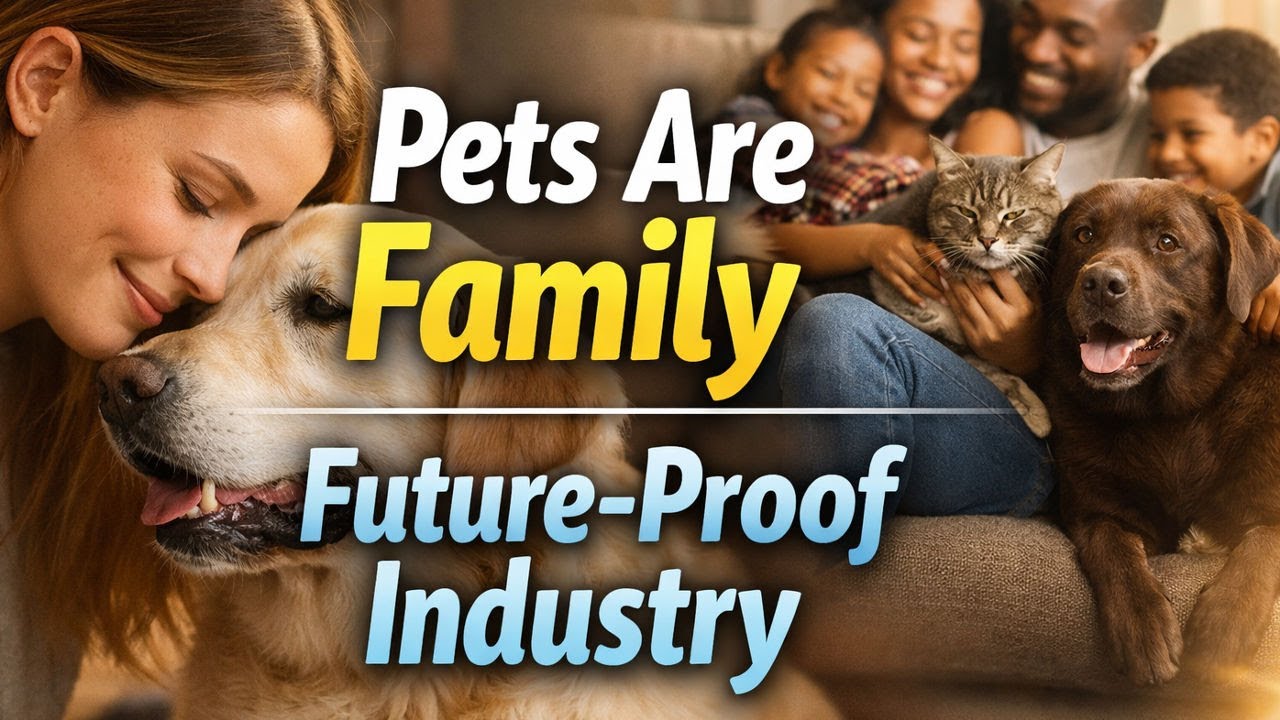 Pets Are Family: Why the Pet Industry Is Booming in the U.S.