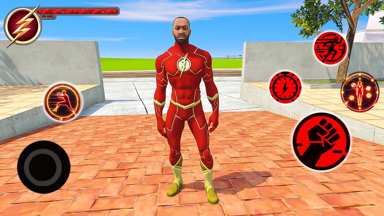 Playing As A FLASH In INDIAN BIKE DRIVING 3D
