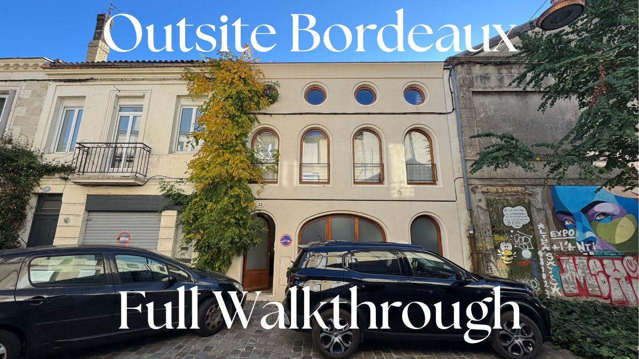 Outsite Bordeaux | Coliving Walkthrough Tour - Remote Work & Digital Nomad Life in France 🇫🇷