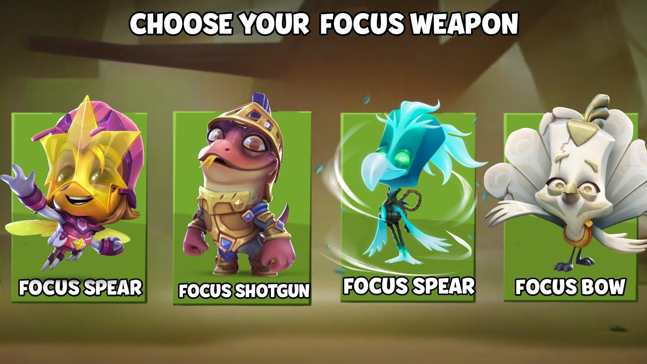 Which Focus Weapon Does More Damage 🤔 | Zooba