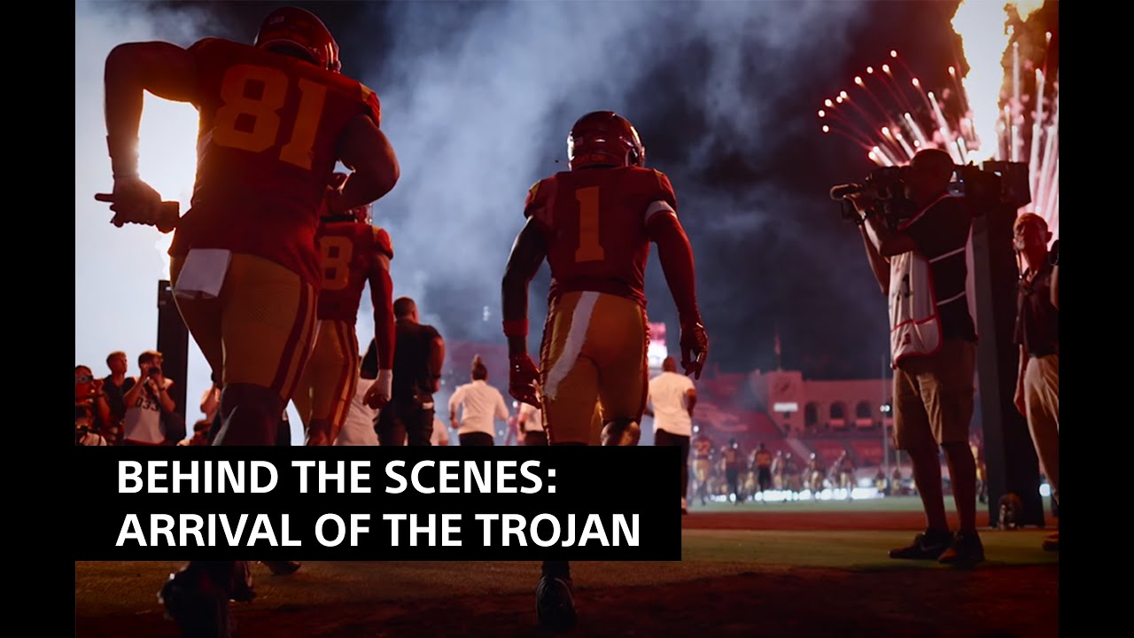 Behind the Scenes: USC's Arrival of the Trojan