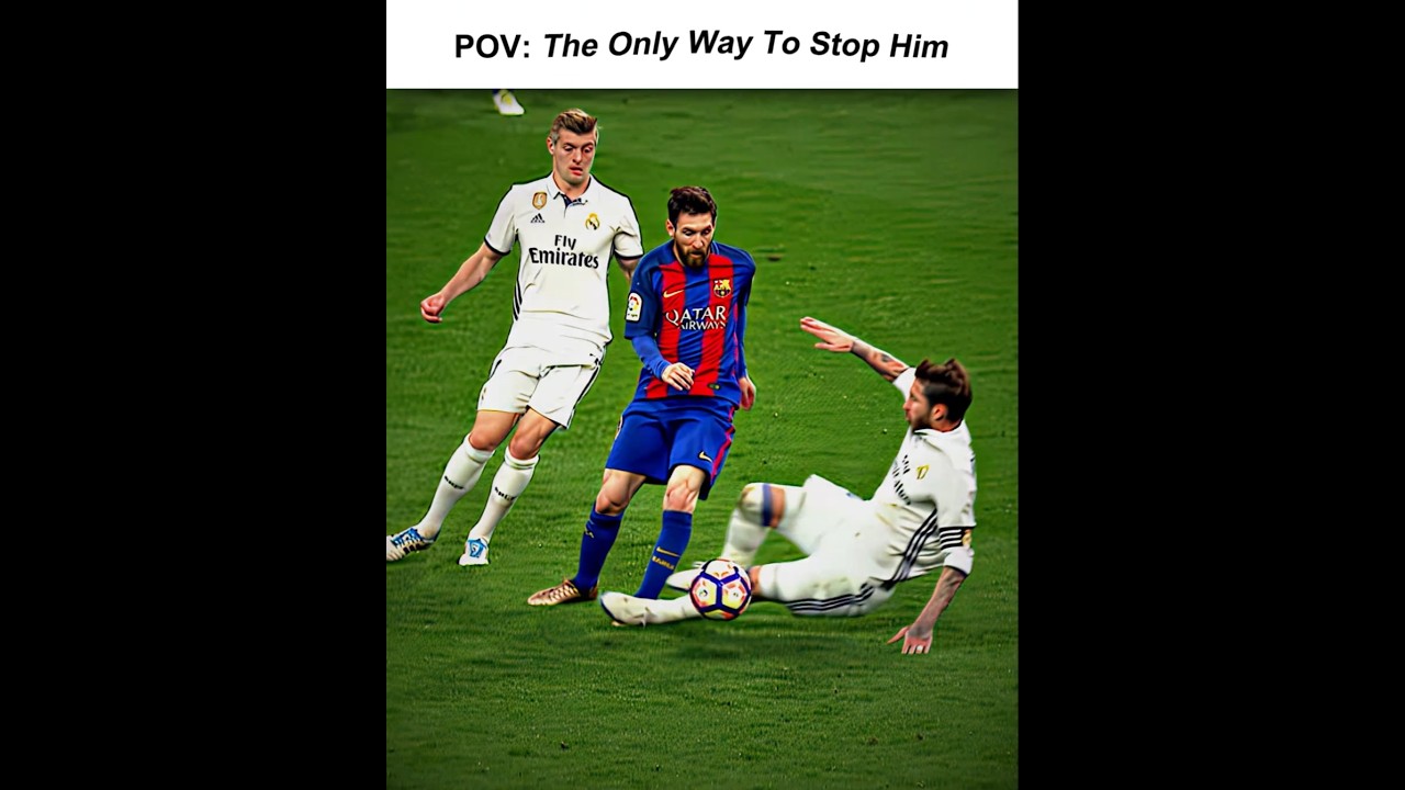 The Only Way To Stop Him 🐐 🔥 ⚽
