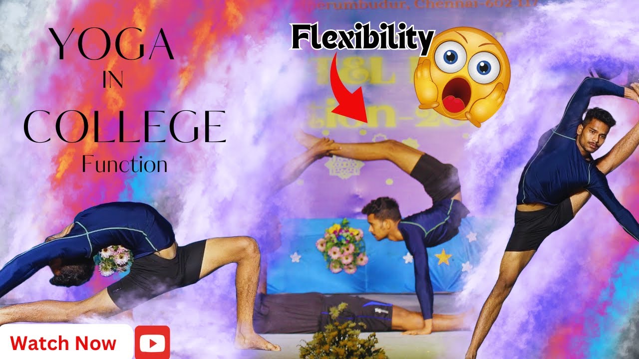Yoga in College Function |  YOGA With RAGUL #yoga #fitness
