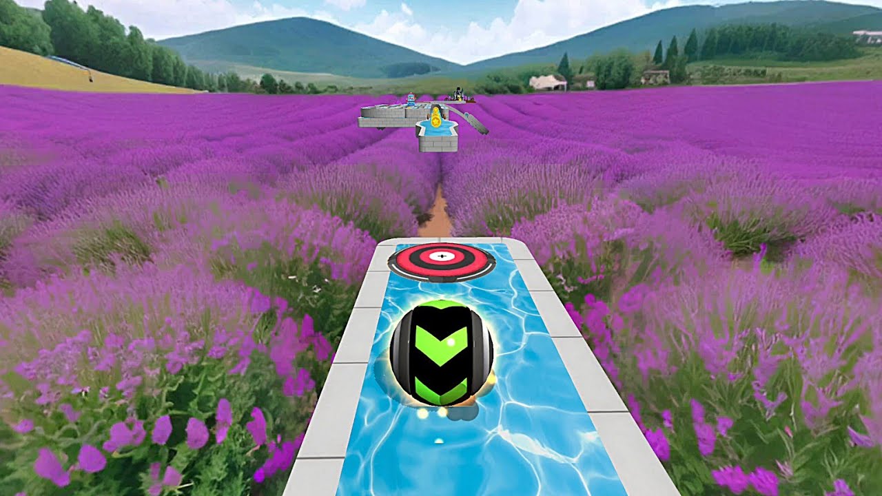 Sky Rolling Balls 3D Landscape Gameplay Android iOS Game 71