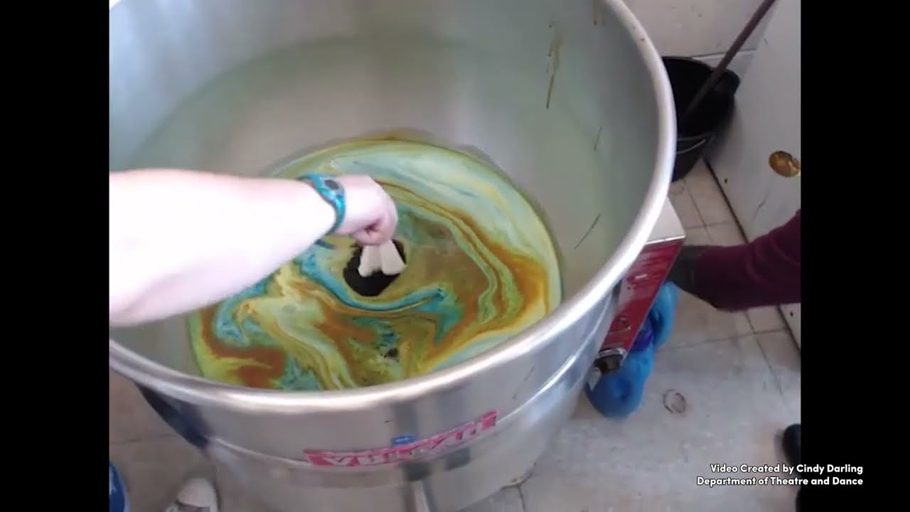 HOW ART IS MADE |  Dyeing, Distressing, Ageing Costumes