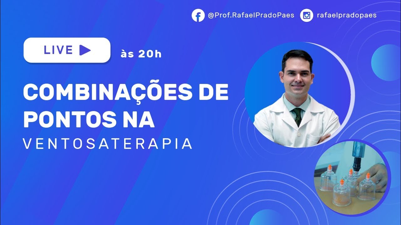 Combinações de pontos na Ventosaterapia