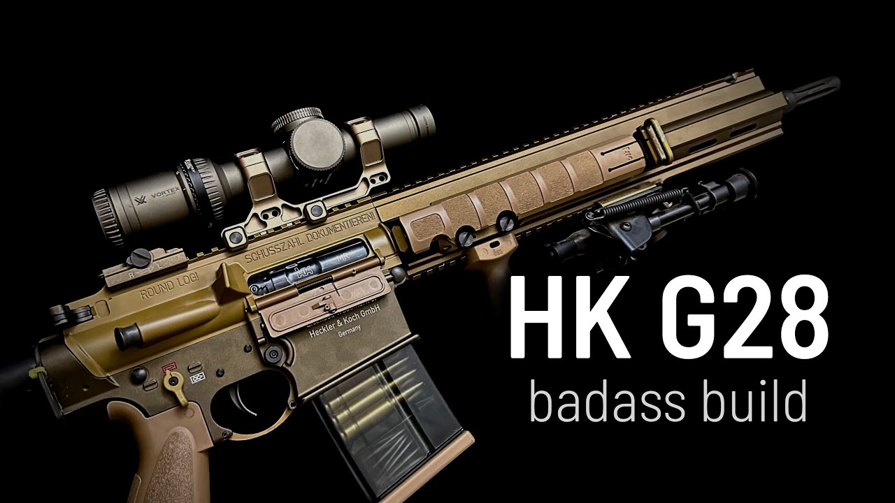 The most BADASS airsoft HK G28 VFC 🔥