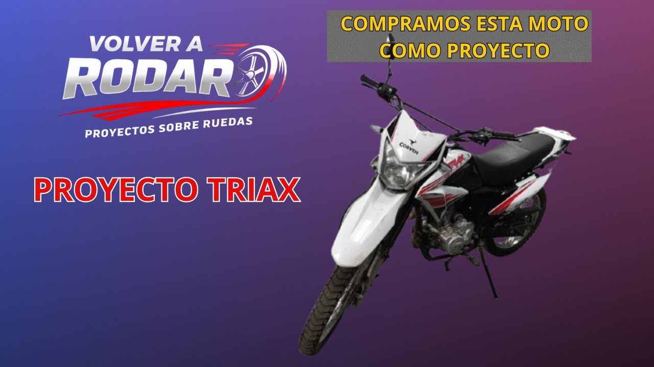 Moto abandonada: estado real y primer arranque | Proyecto Triax🏍️