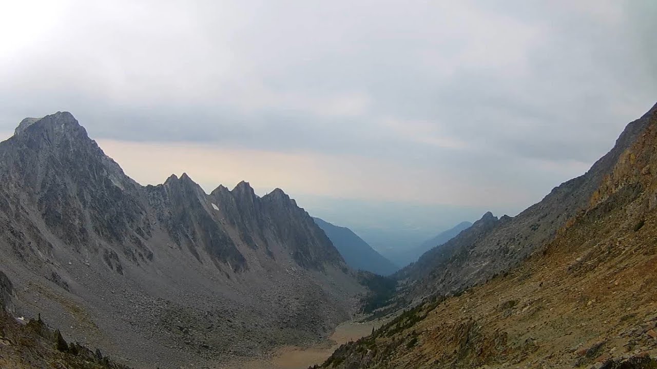 Hiking Fisher Peak near Cranbrook, BC