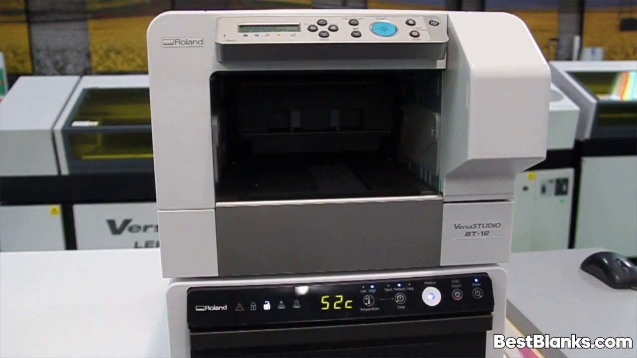 Roland VersaSTUDIO BT-12 (DTG) Direct-to-Garment Printer