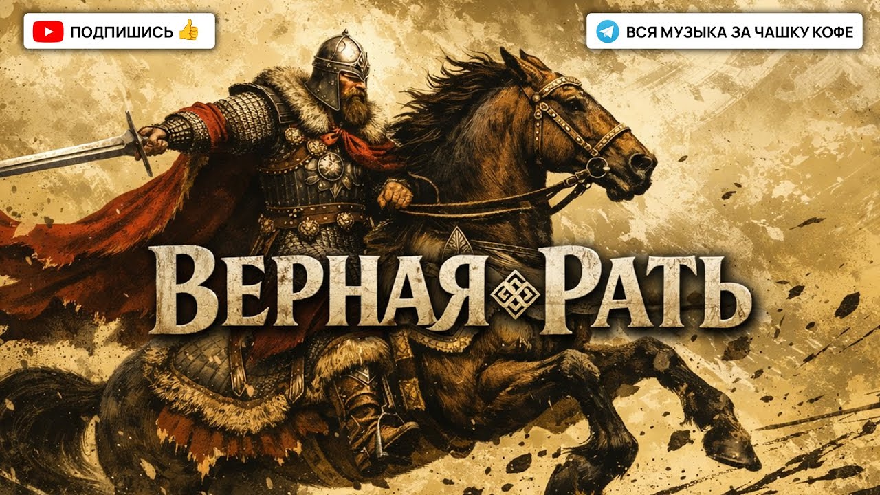 РАТЬ — Верная рать | Славянский фолк-рок гимн о чести, верности и братстве