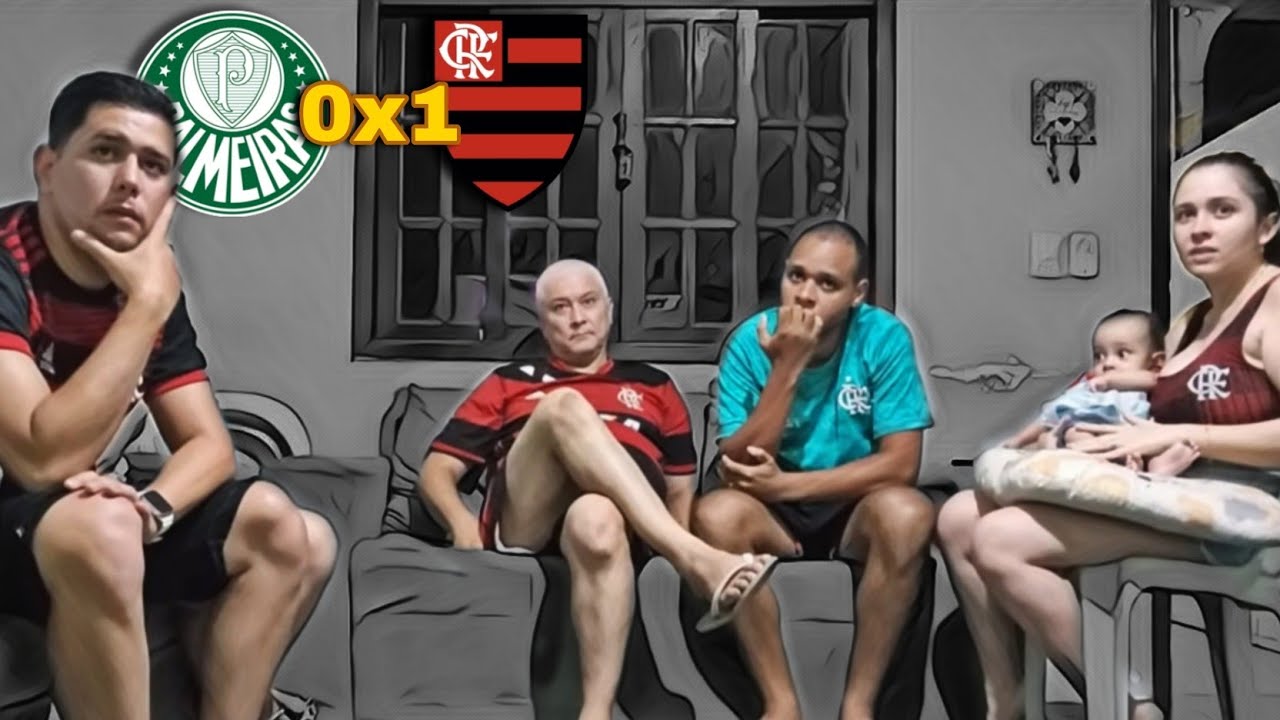 PALMEIRAS 0X1 FLAMENGO REACT - MENGÃO CAMPEÃO!