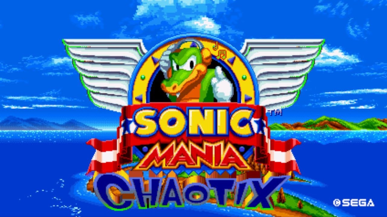 Chaotix Mania Plus ft. Heroes Physics || First Look (720p/60fps)